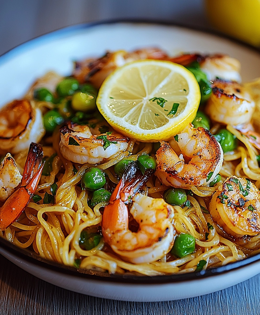Shio Zitrone Meeresfrüchte Yakisoba