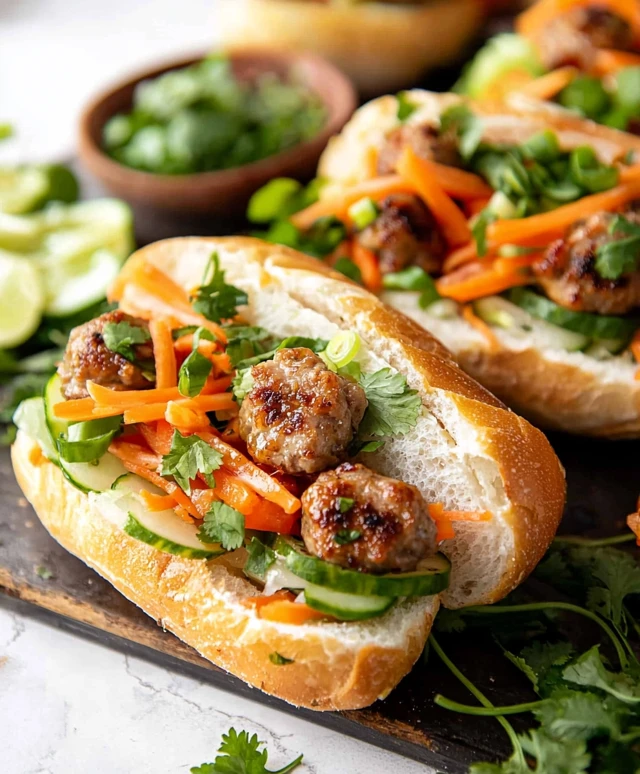 Banh Mi Sandwiches