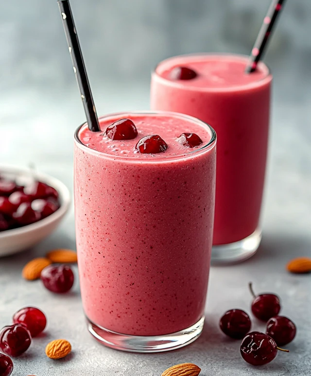 Mandel Kirsch Smoothie