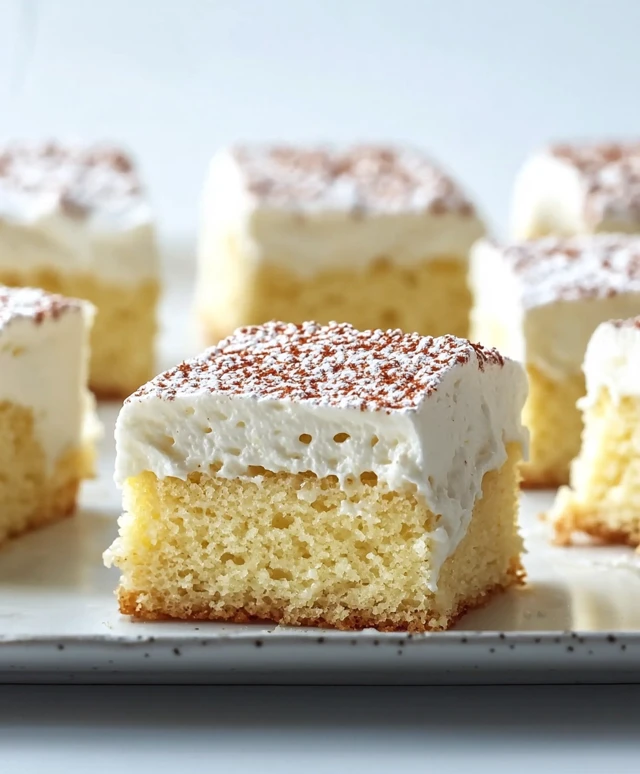 Tres Leches Kuchen genießen