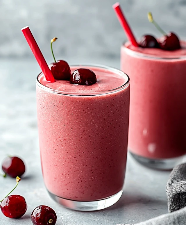 Mandel Kirsch Smoothie