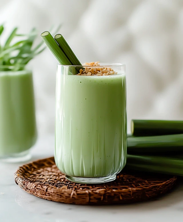 Pandan Sojamilch herstellen