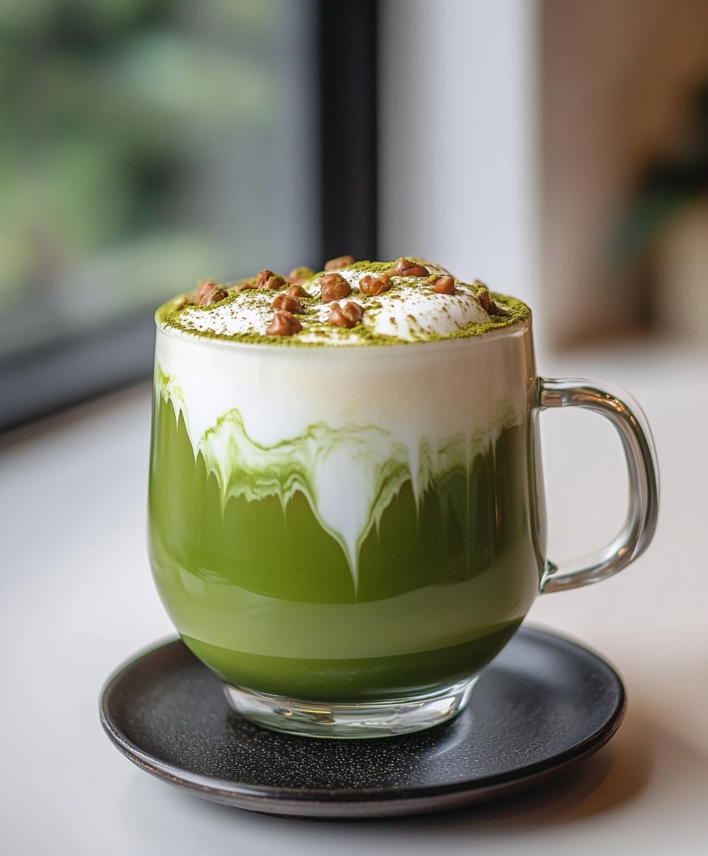 Matcha Latte Zubereitung