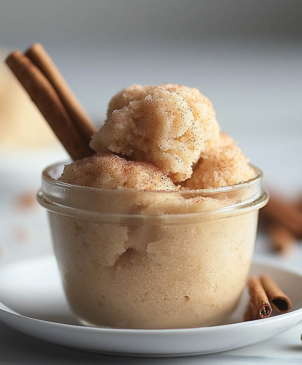 Snickerdoodle Keksteig ohne Backen