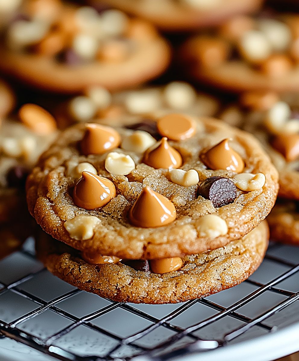 Butterscotch Chip Cookies backen