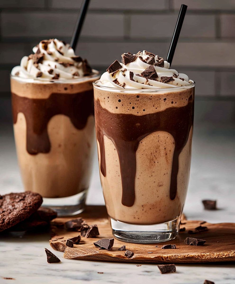 Schokoladenkeks Milchshake Smoothie