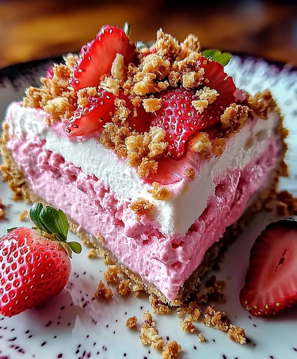 Erdbeer Käsekuchen ohne Backen