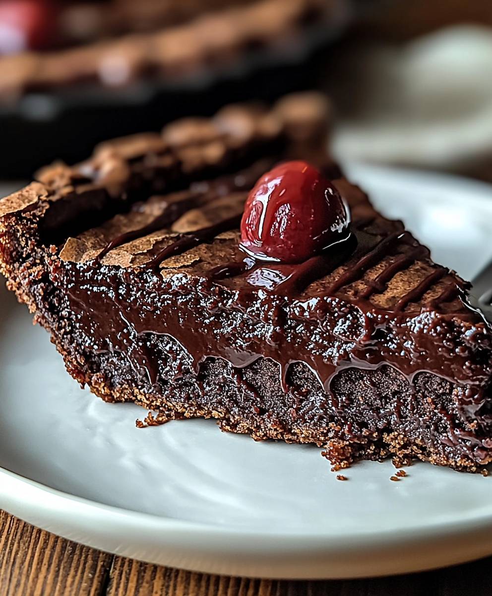 Klebriger Brownie Kuchen