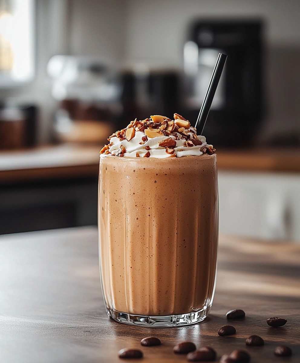 Mandelbutter Espresso Shake