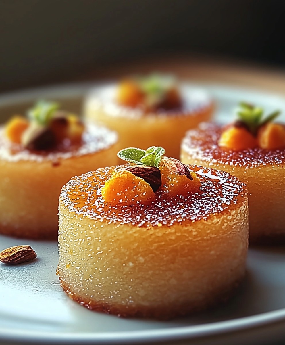Pistazien Orangenblüten Financiers