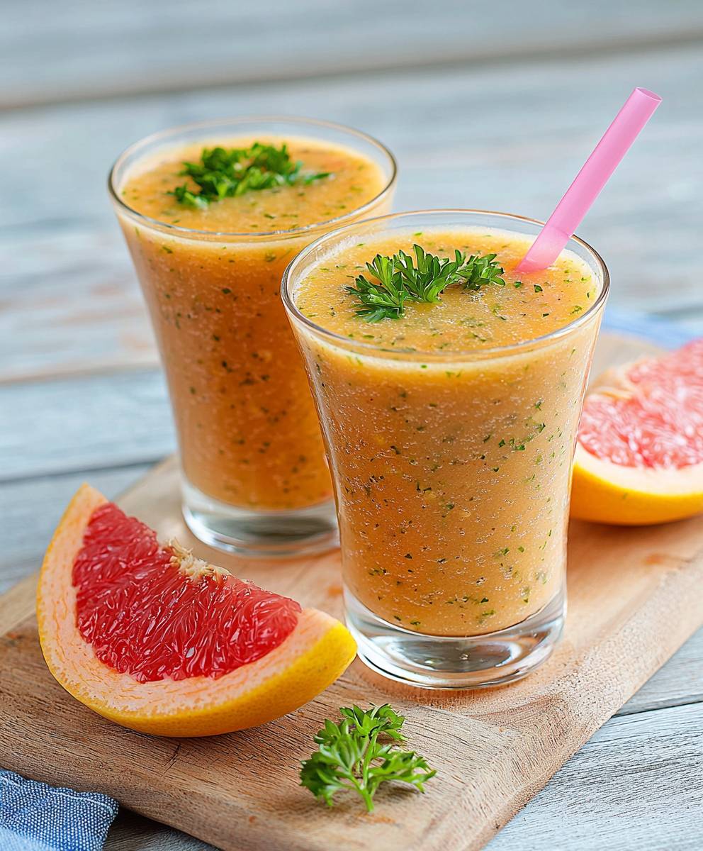 Mango Grapefruit Smoothie