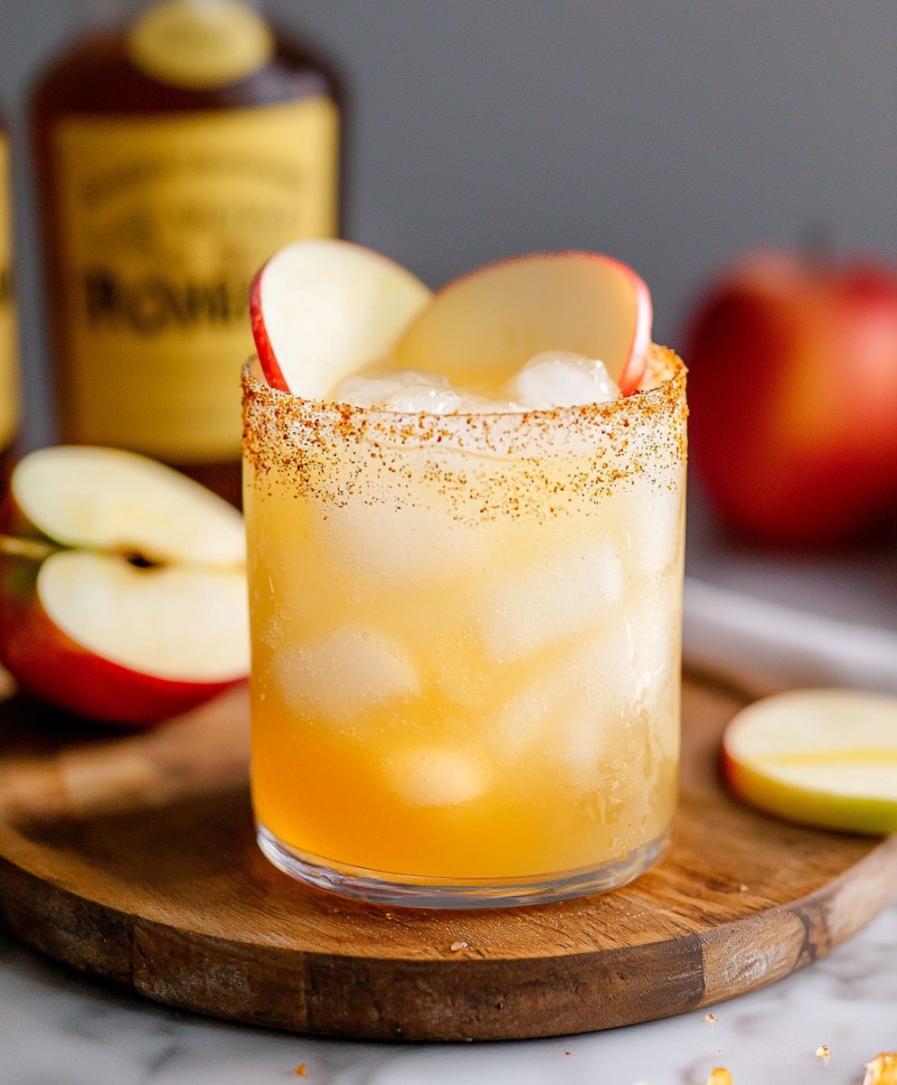 Apfel-Margarita-Mocktail
