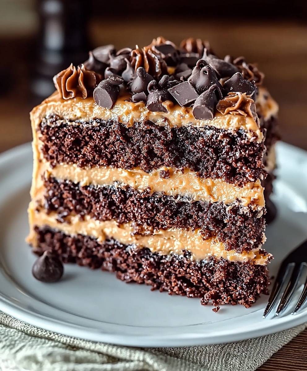 Deutscher Schokoladenkuchen
