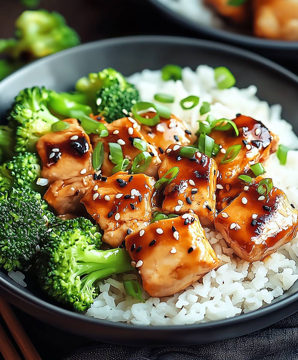 Hähnchen Teriyaki mit Brokkoli