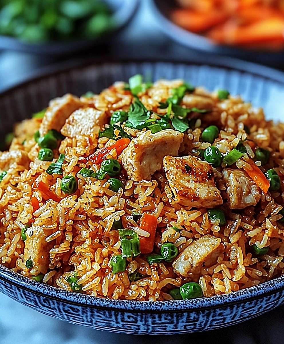 Gebratener Reis Asiatisch