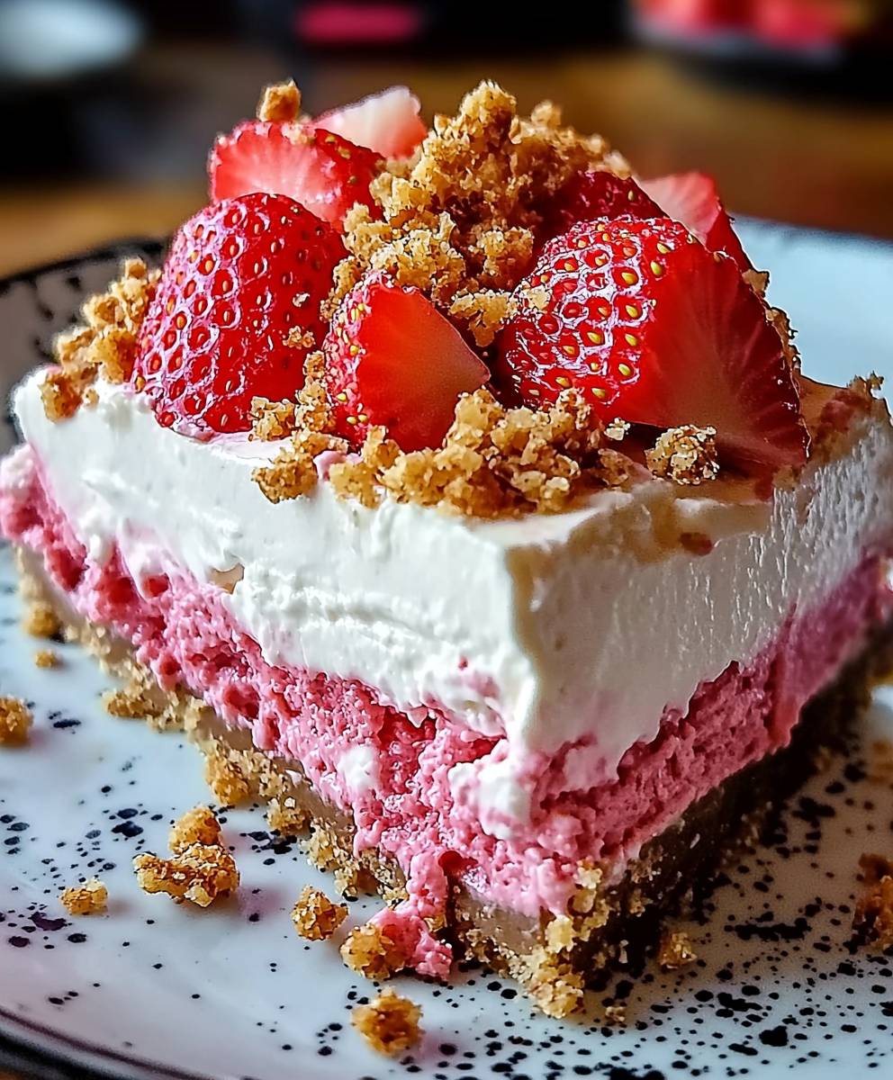 Erdbeer Käsekuchen ohne Backen