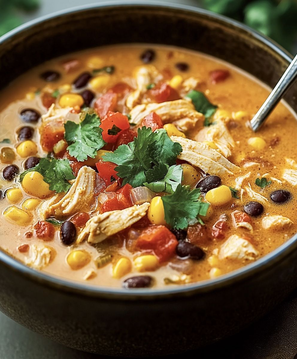 Hähnchen Taco Suppe