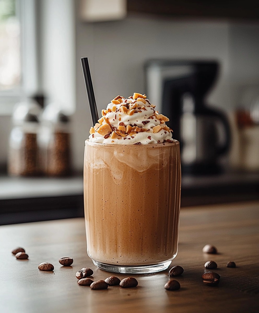 Mandelbutter Espresso Shake
