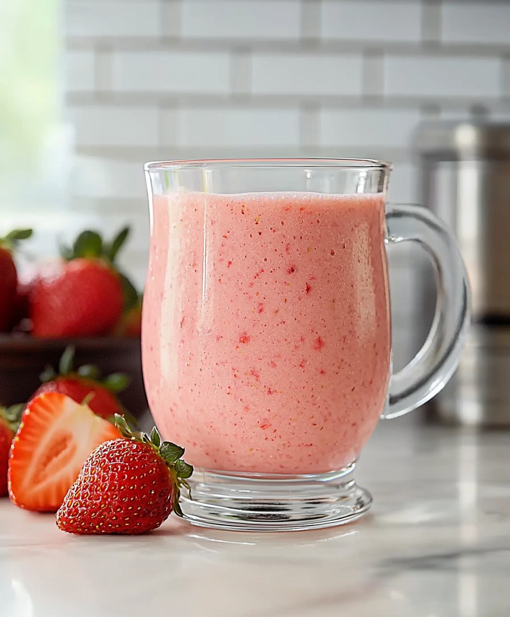 Erdbeer Bananen Smoothie