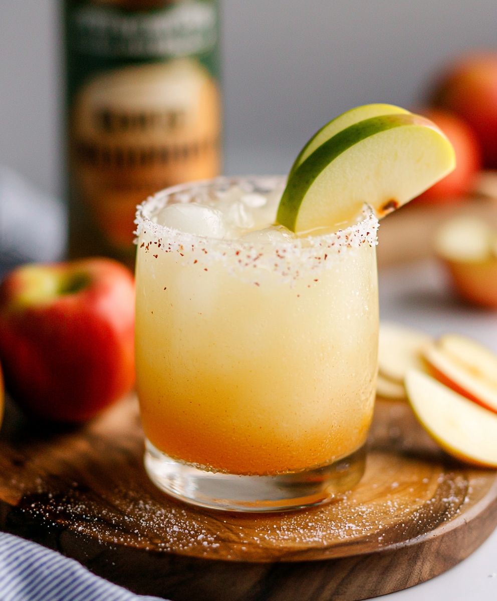 Apfel-Margarita-Mocktail
