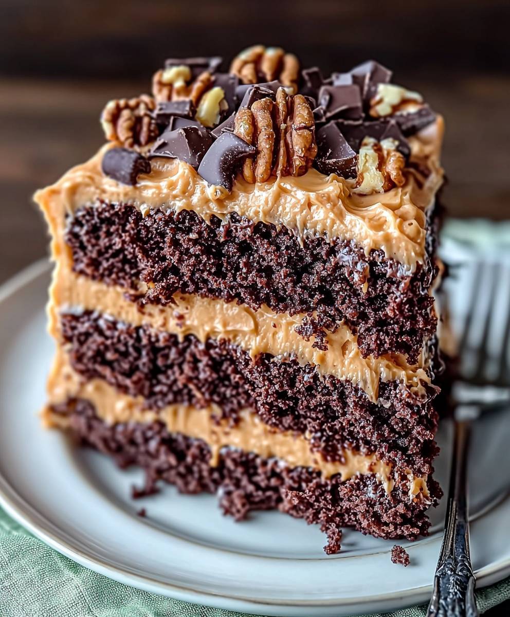 Deutscher Schokoladenkuchen