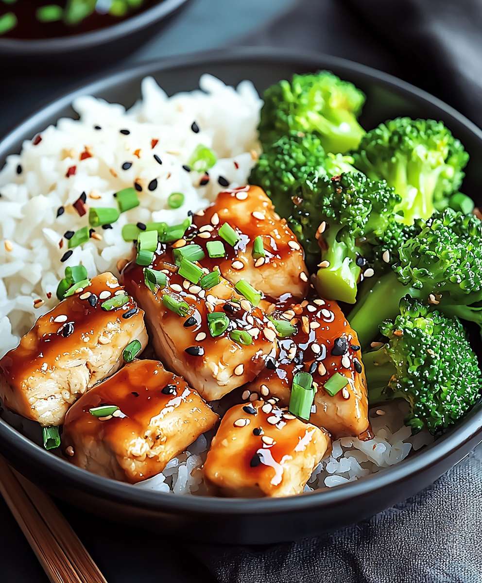 Hähnchen Teriyaki mit Brokkoli