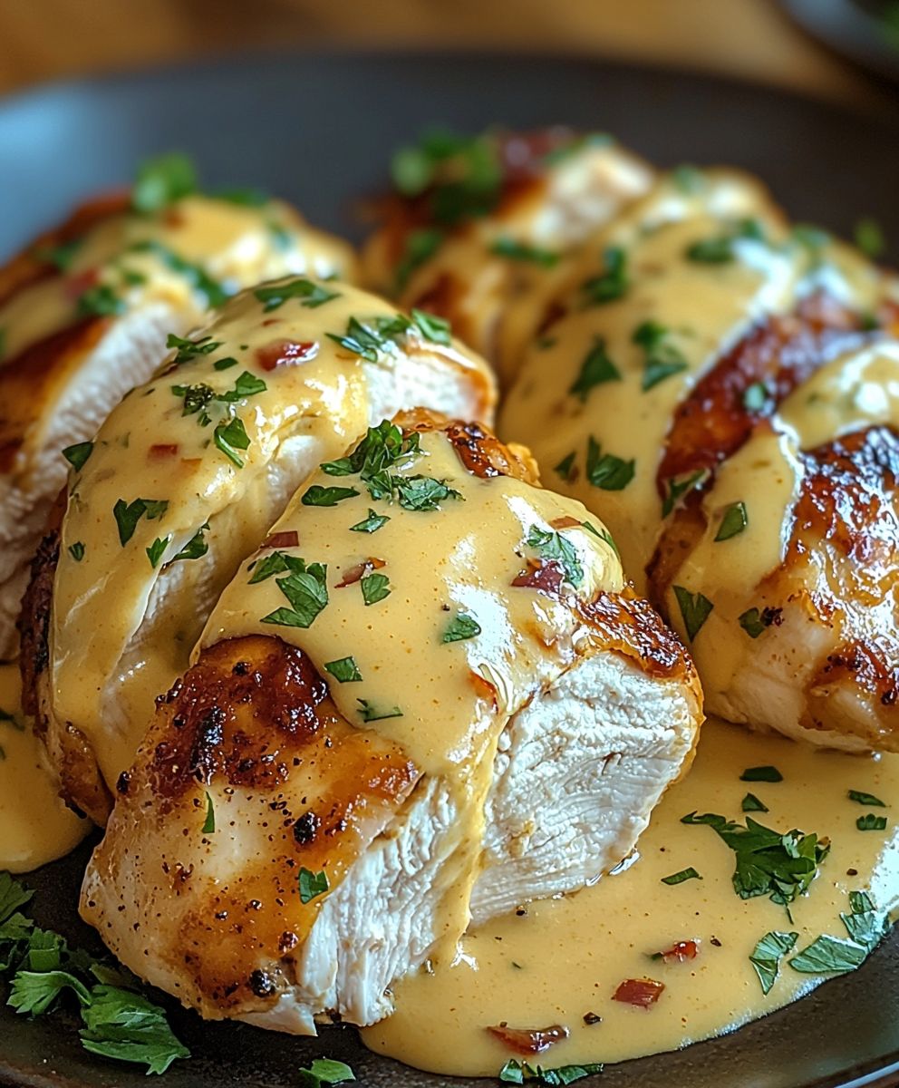 Mexikanisches Hähnchen Käsesoße