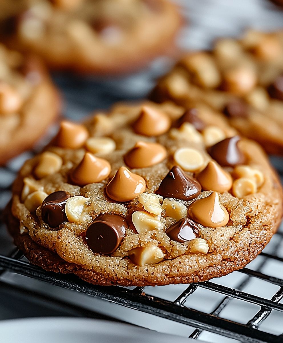 Butterscotch Chip Cookies backen