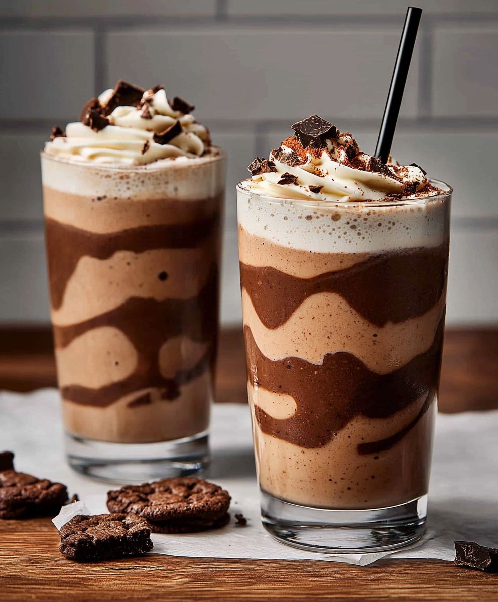 Schokoladenkeks Milchshake Smoothie