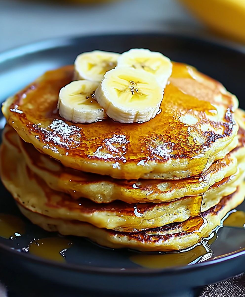 Gesunde Bananenpfannkuchen