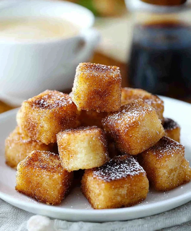 Zimt French Toast Häppchen
