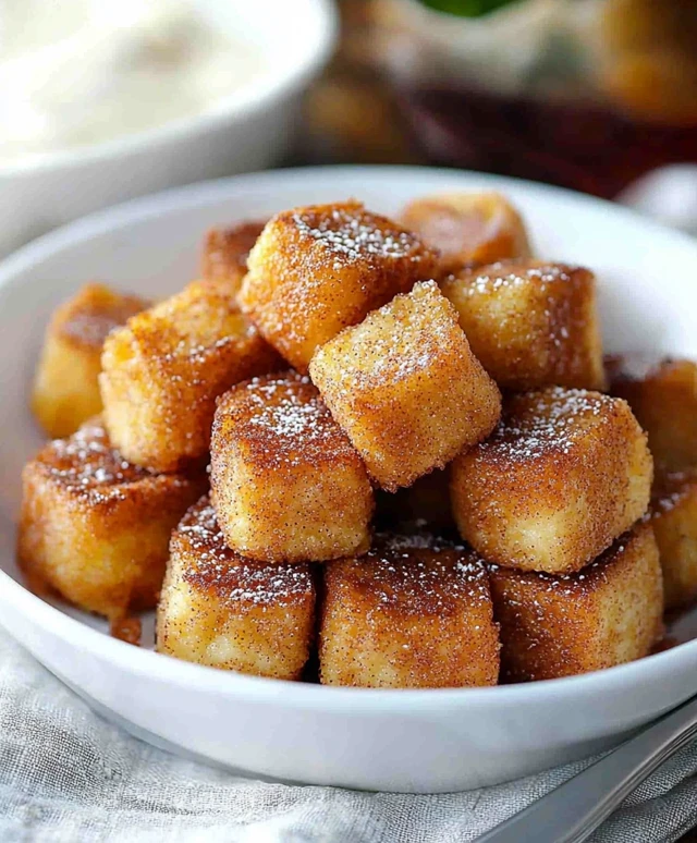 Zimt French Toast Häppchen