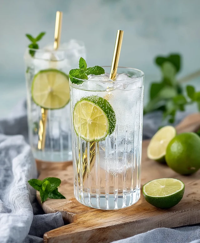 Wodka Soda Cocktail