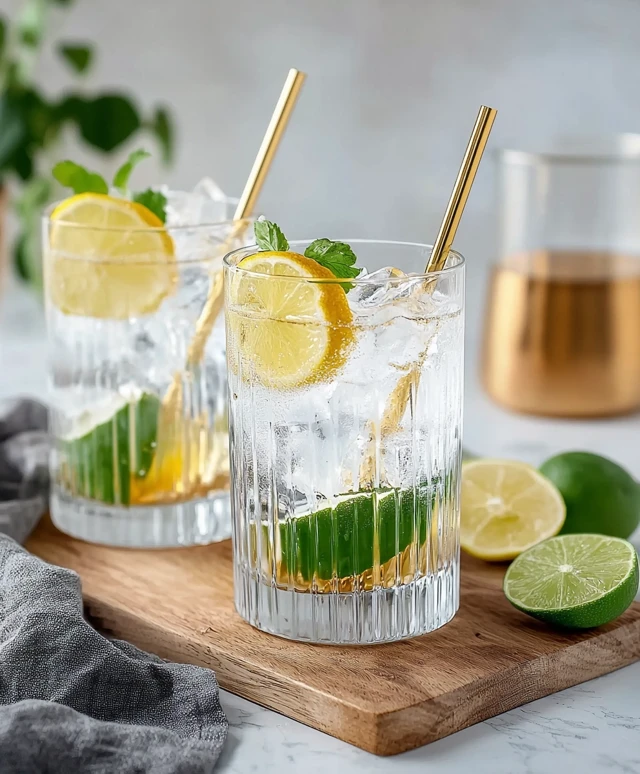 Wodka Soda Cocktail