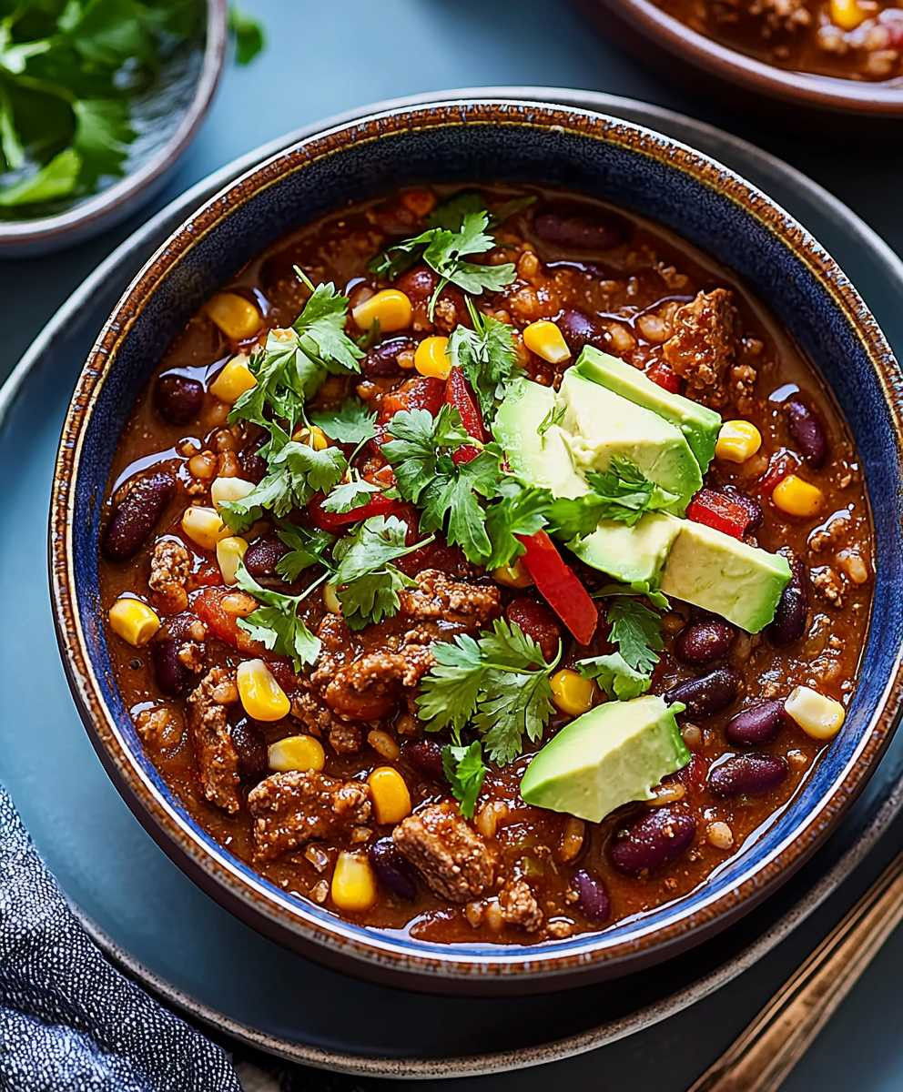 Chili mit Rindfleisch und Bohnen