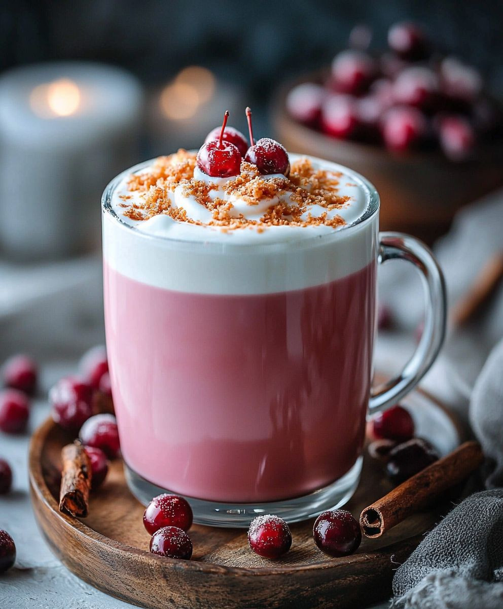 Kirsch Vanille Tee Latte