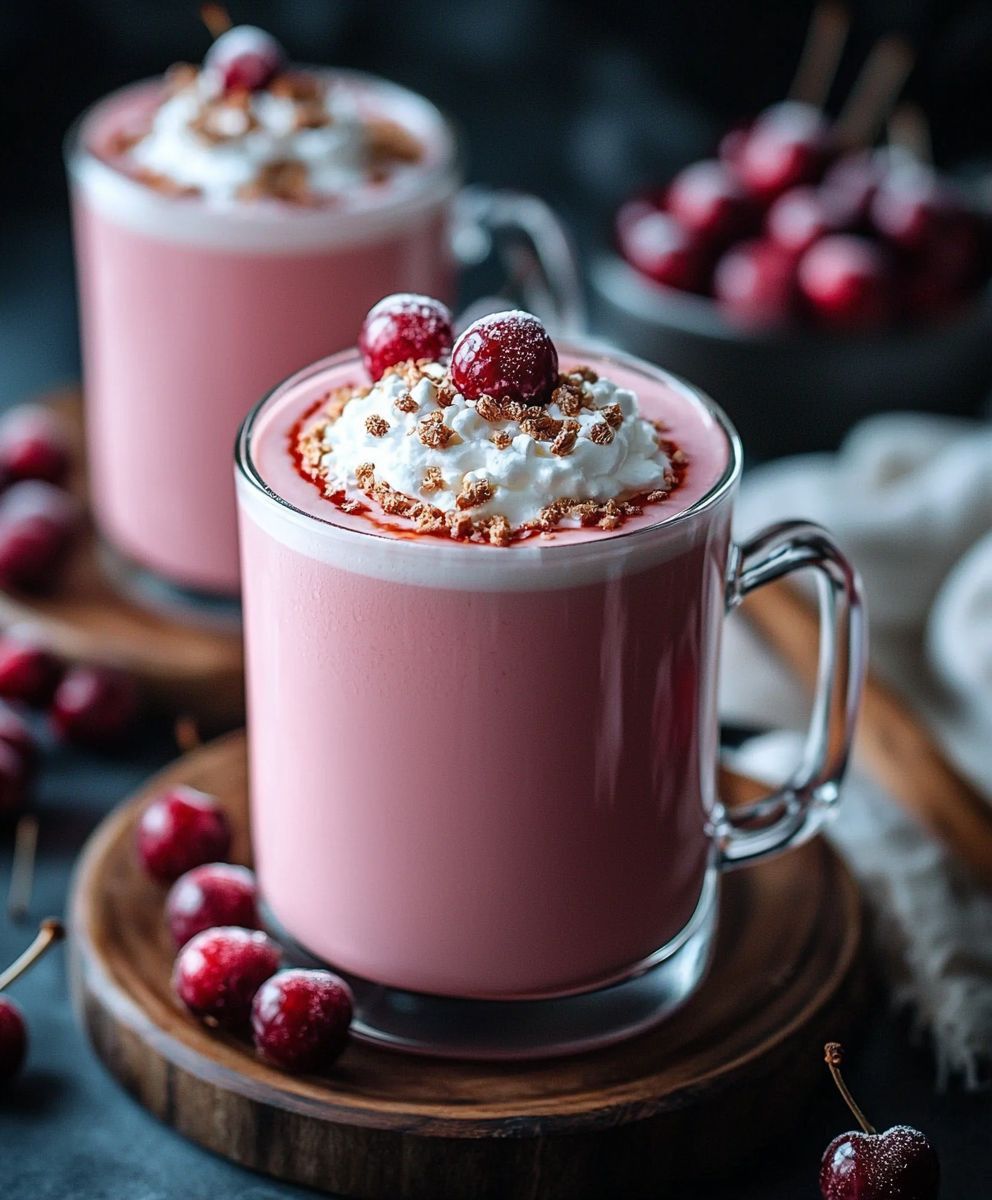 Kirsch Vanille Tee Latte