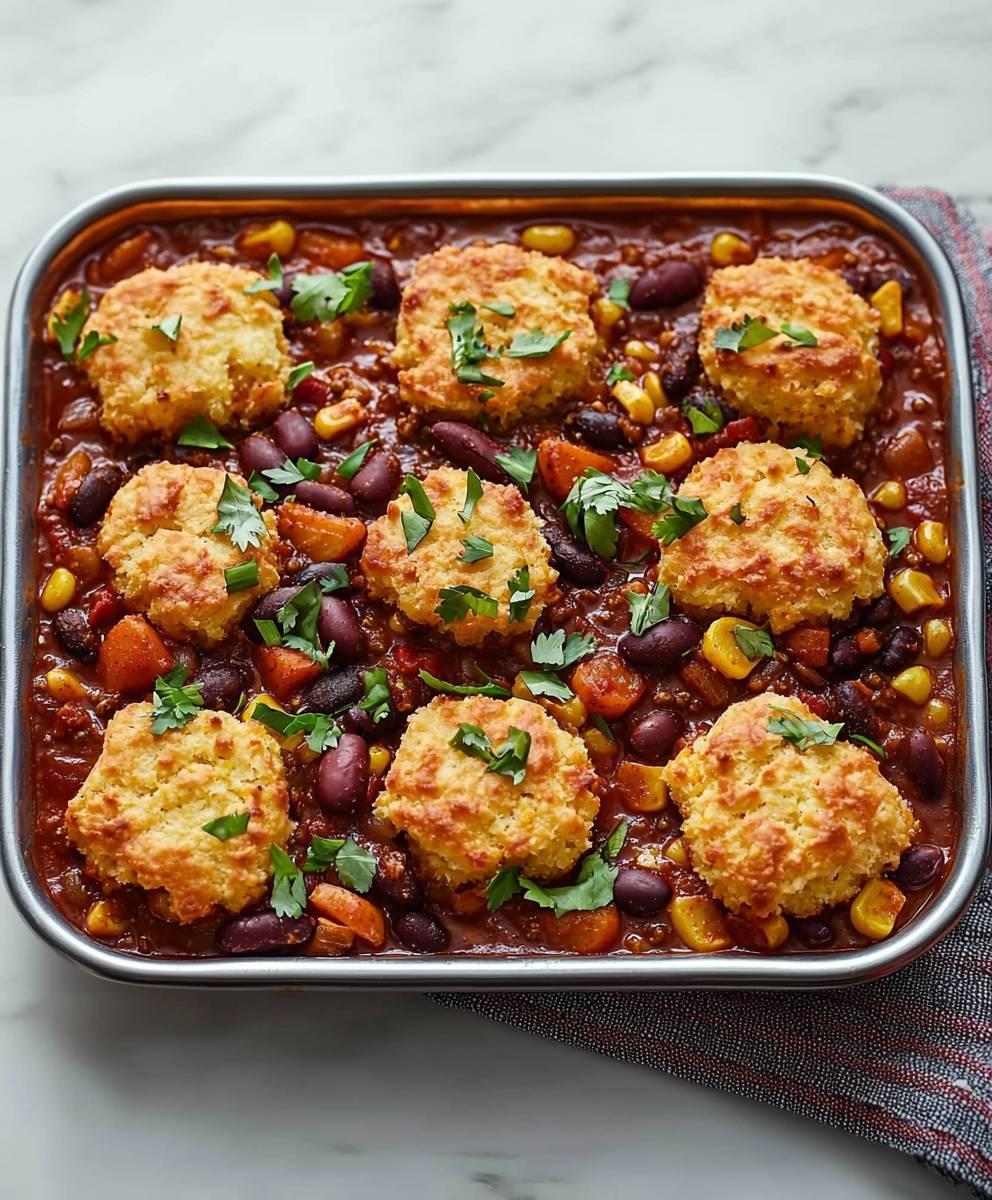 Chili mit geröstetem Gemüse