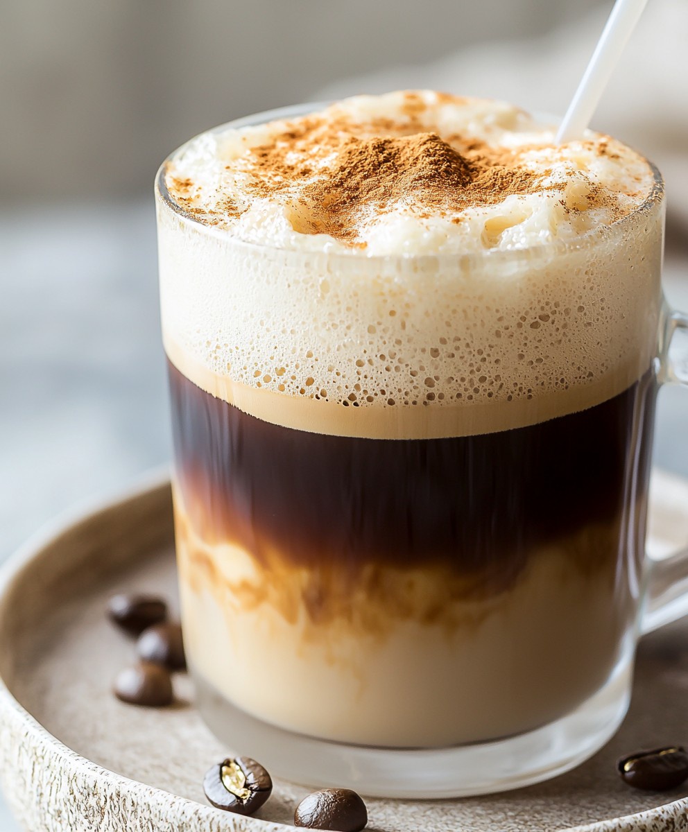 Espresso kalter Cappuccino