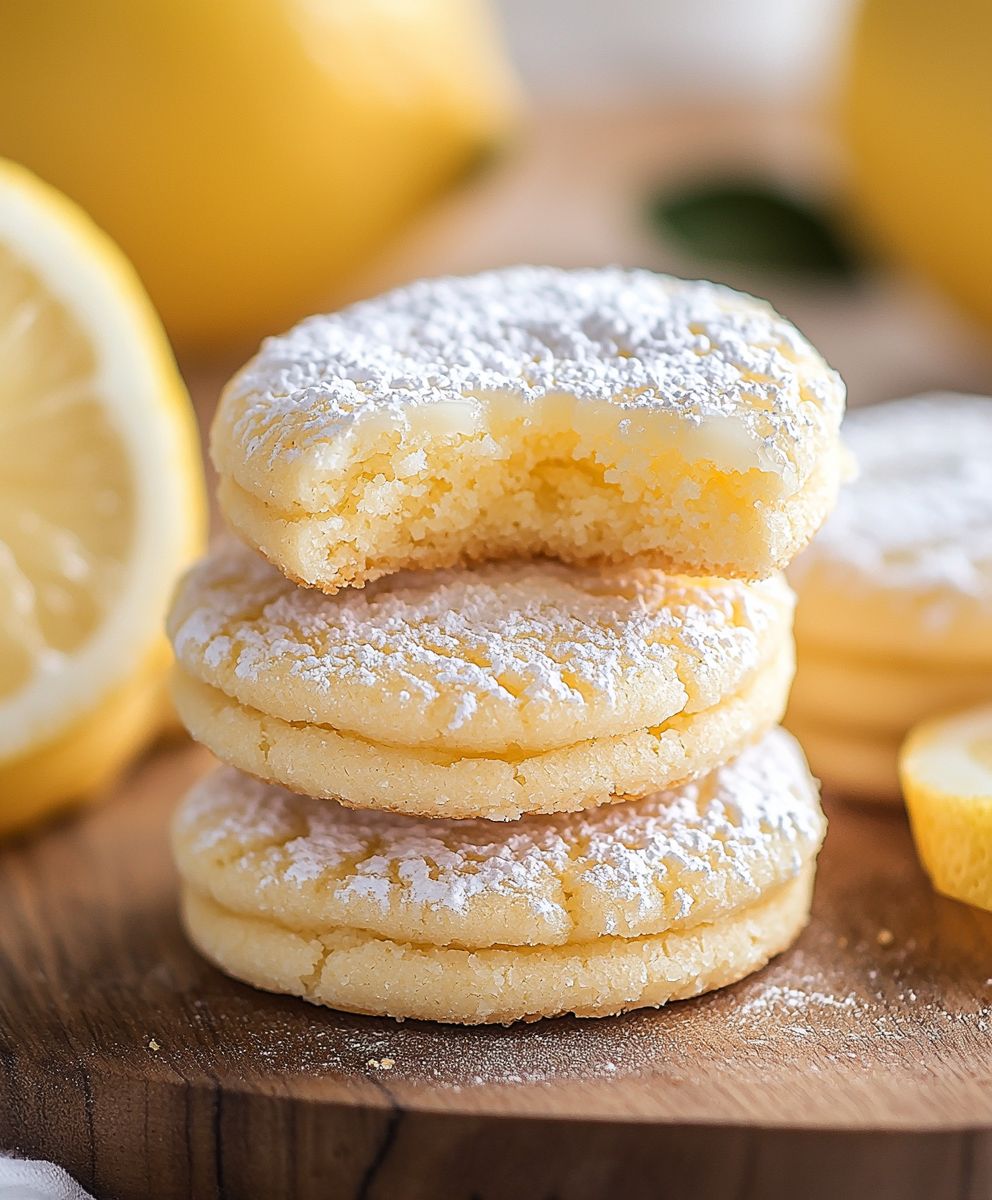 Zitronen Plätzchen backen