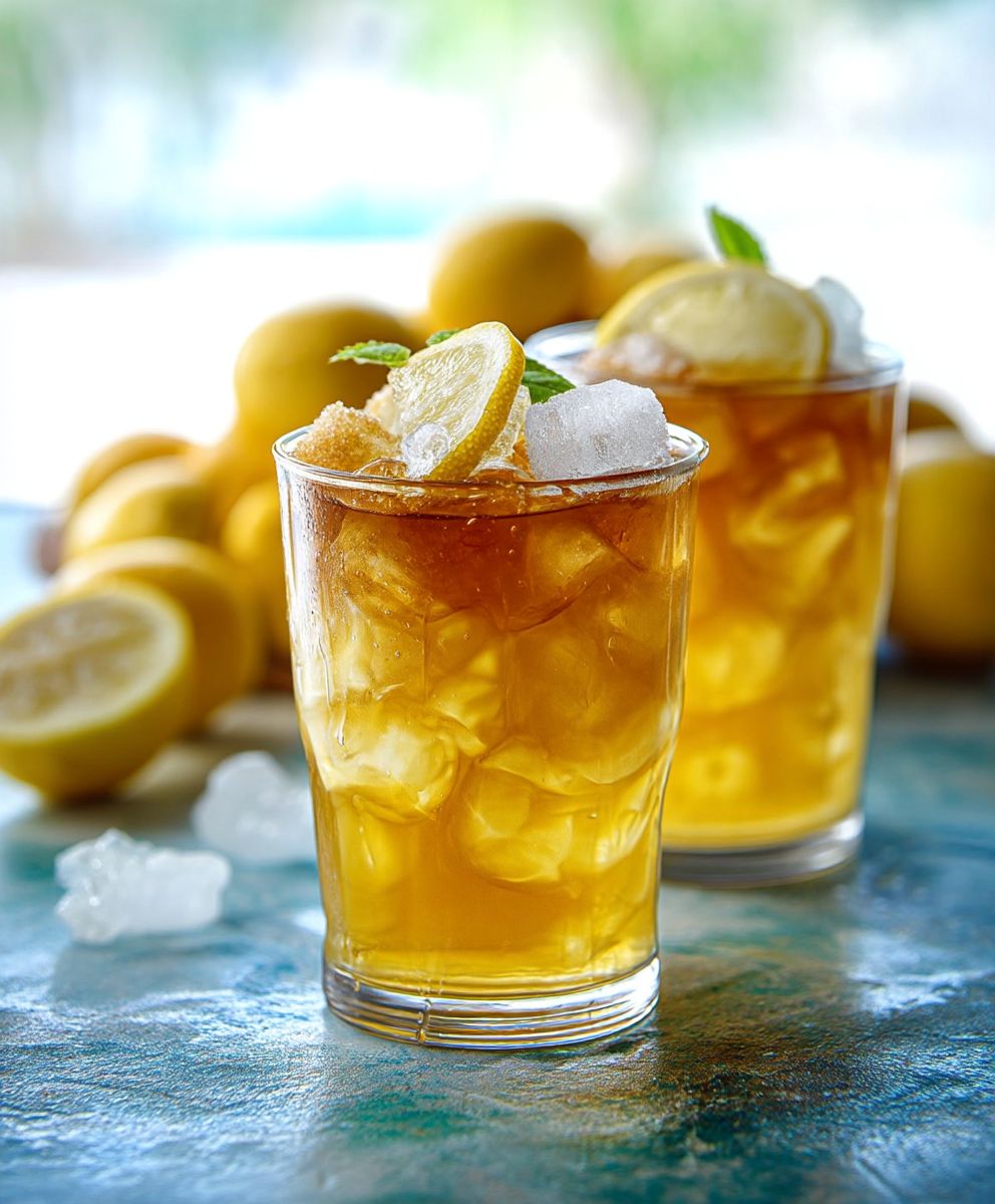Brauner Zucker Limonade