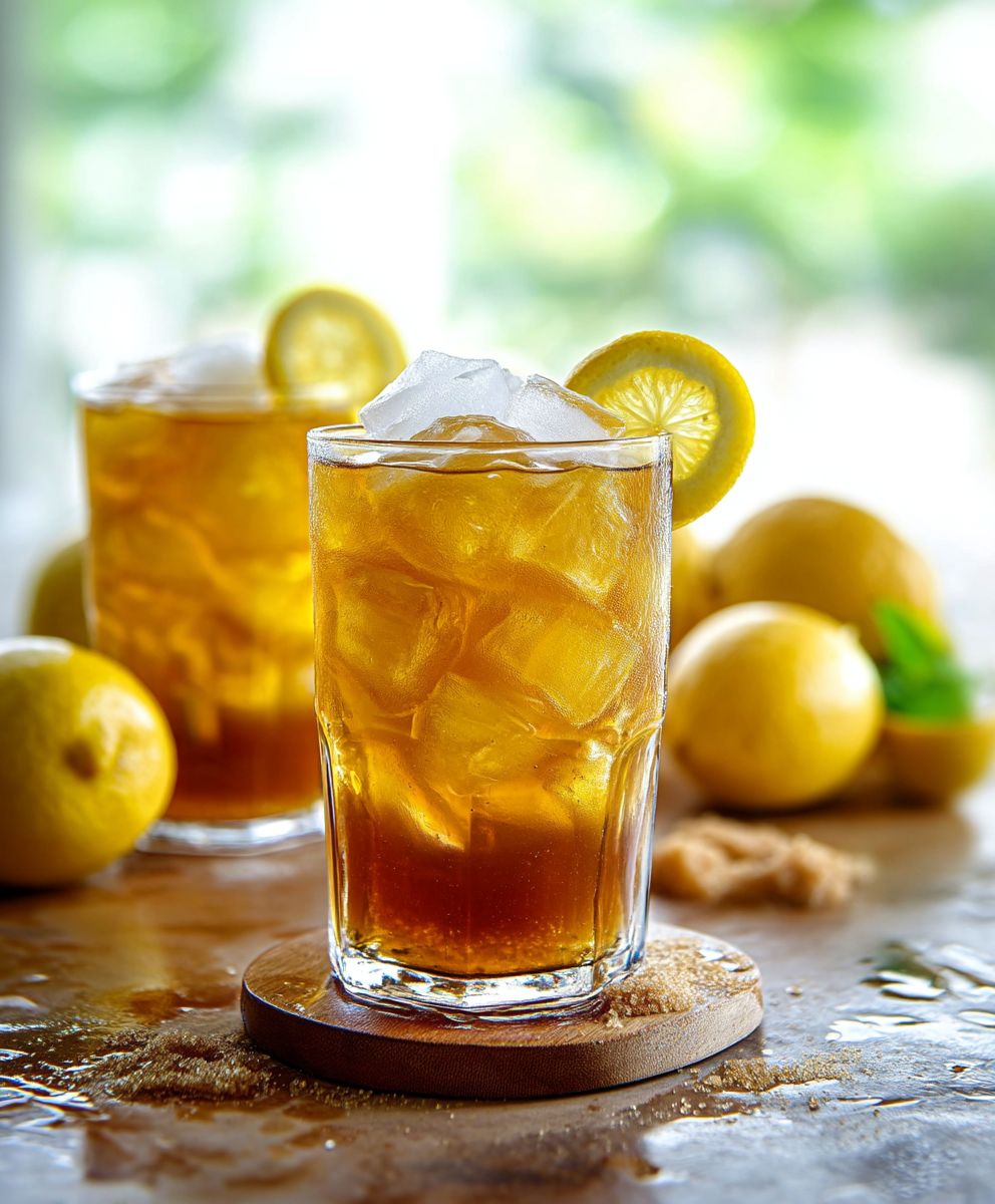 Brauner Zucker Limonade