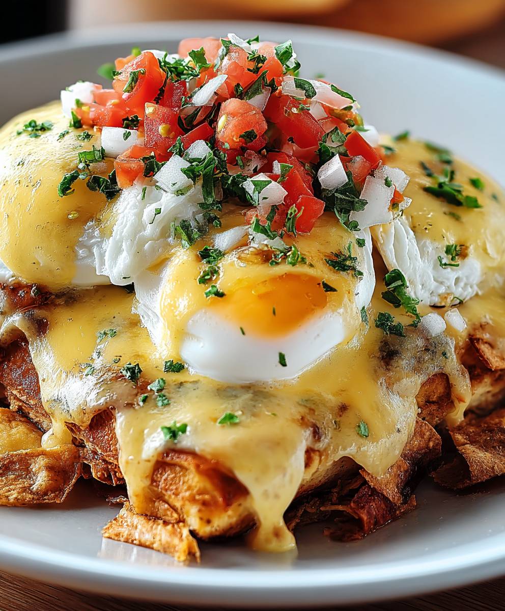 Chilaquiles Eggs Benedict