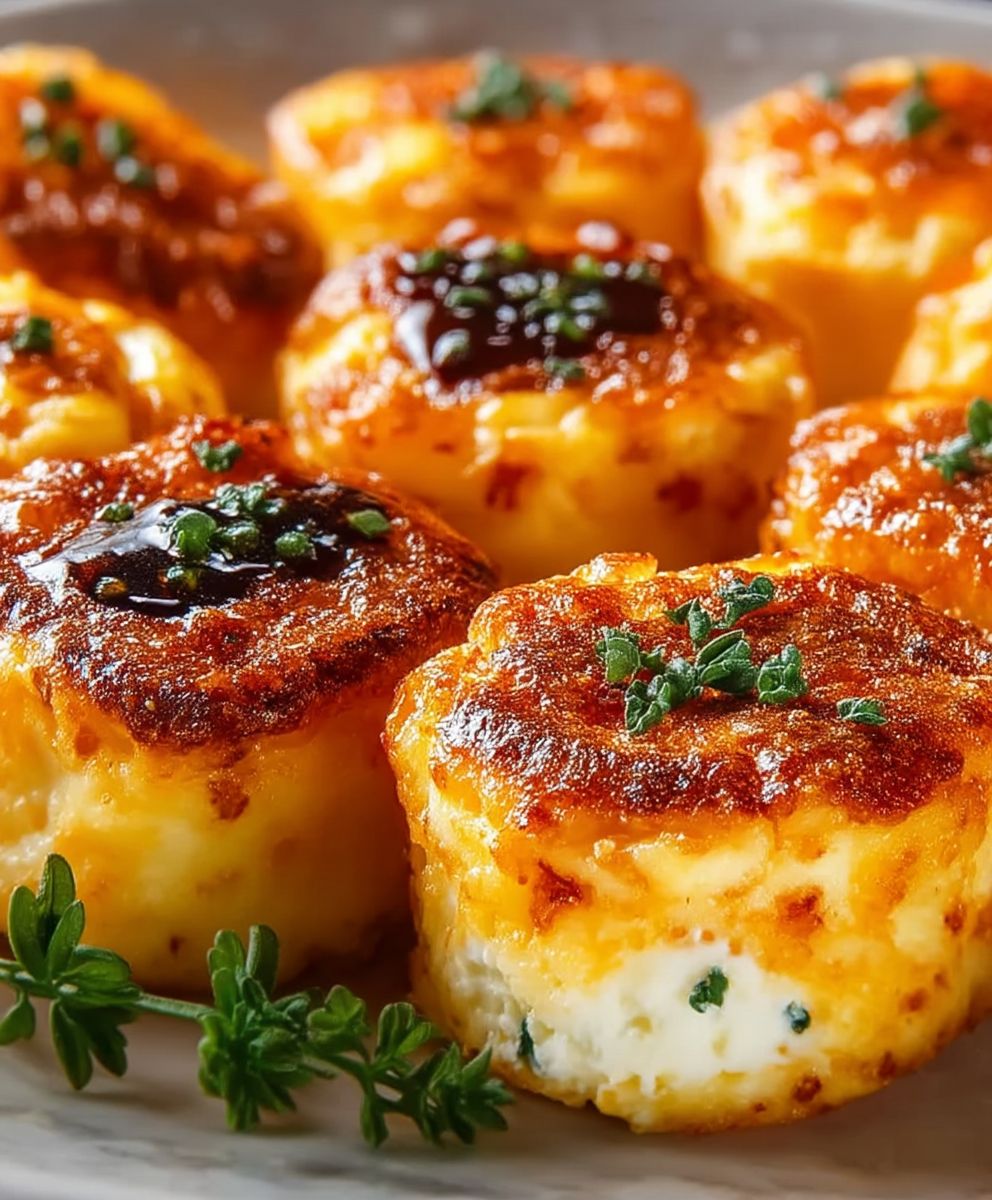 Quark Eier Bites