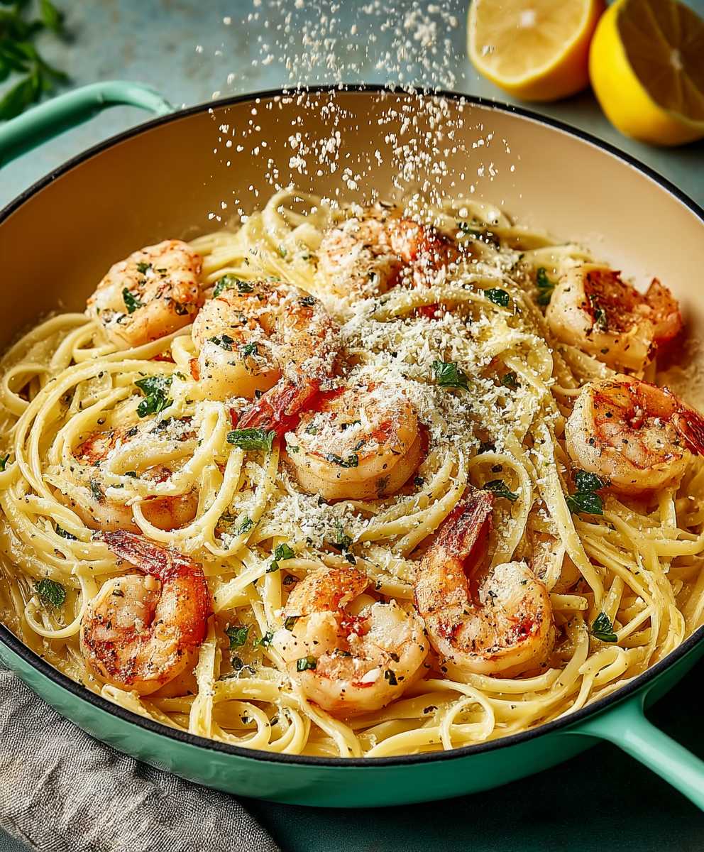 Shrimp Scampi Pasta