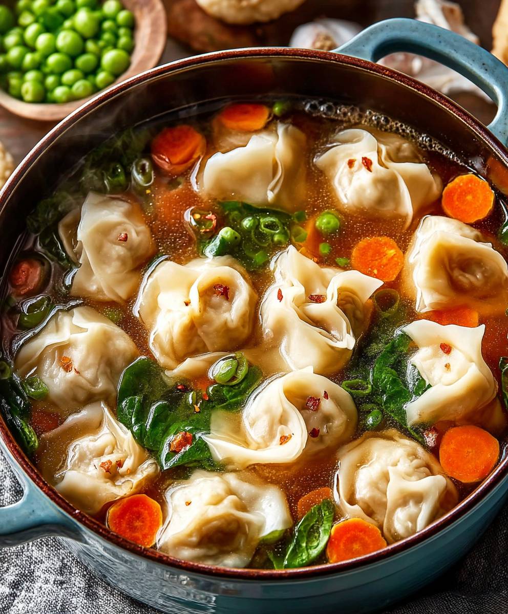 Wonton Suppe selber machen