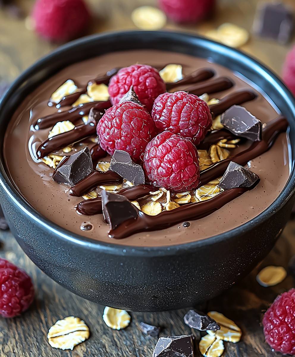 Schoko Pudding Haferflocken