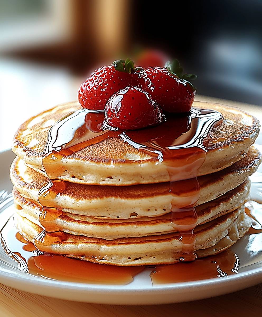 Einfache Pancakes backen