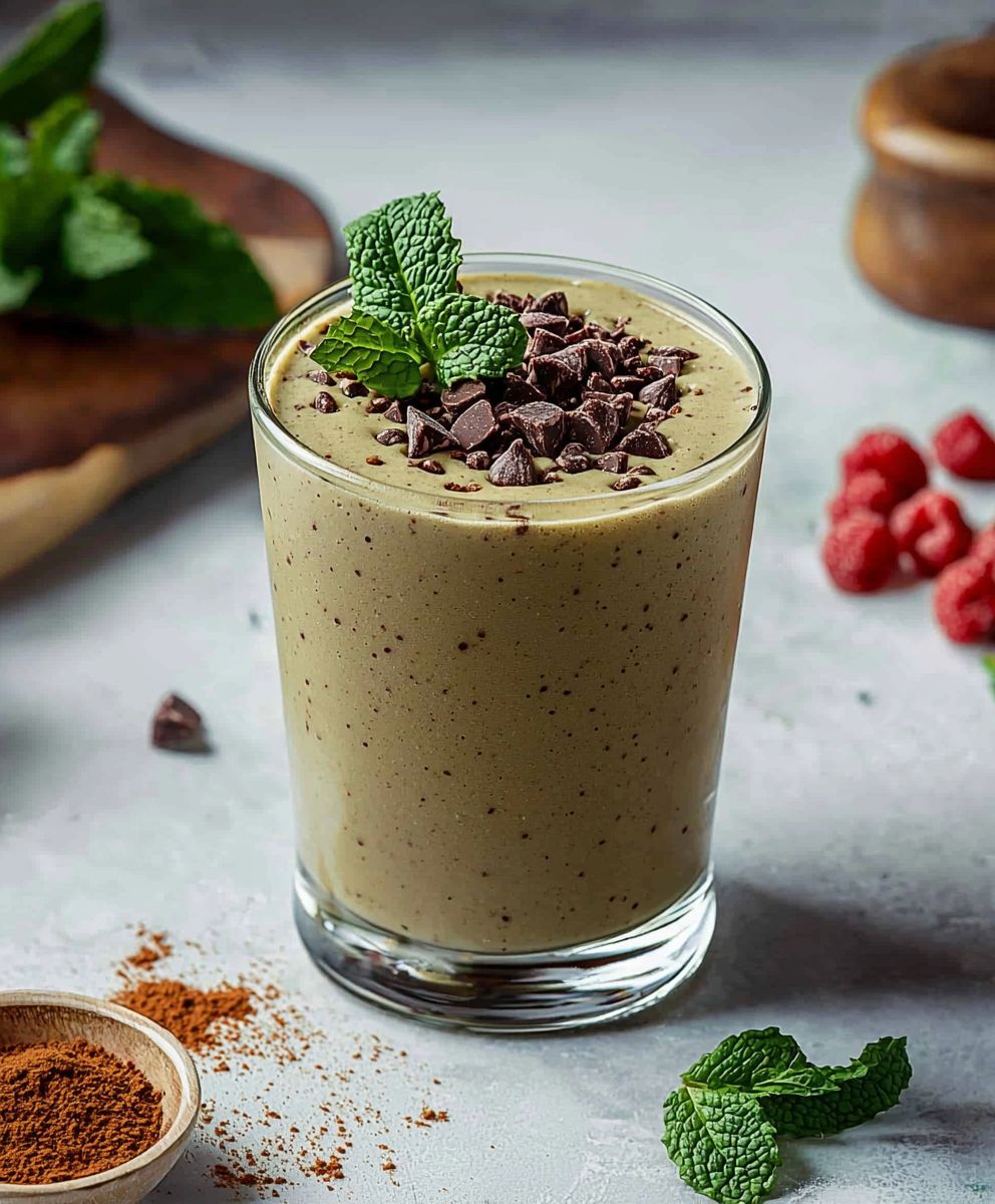 Minzsplitter Smoothie selber machen