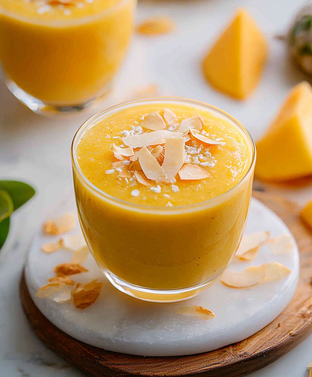 Tropischer Smoothie Sonnenaufgang